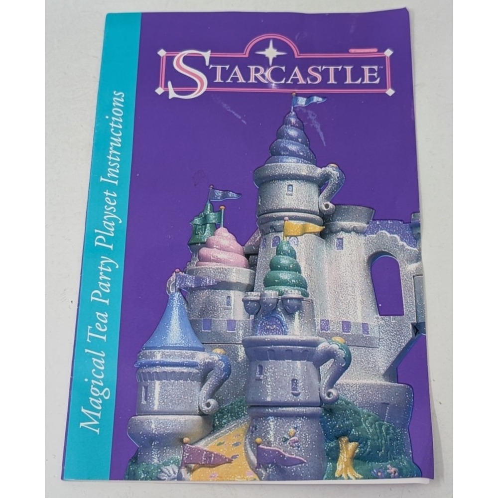 Trendmasters STARCASTLE Magical Tea Party‎ Playset Castle Instructions ONLY VTG